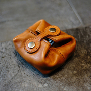 Leather Handmade First Layer Cowhide Gift Bag